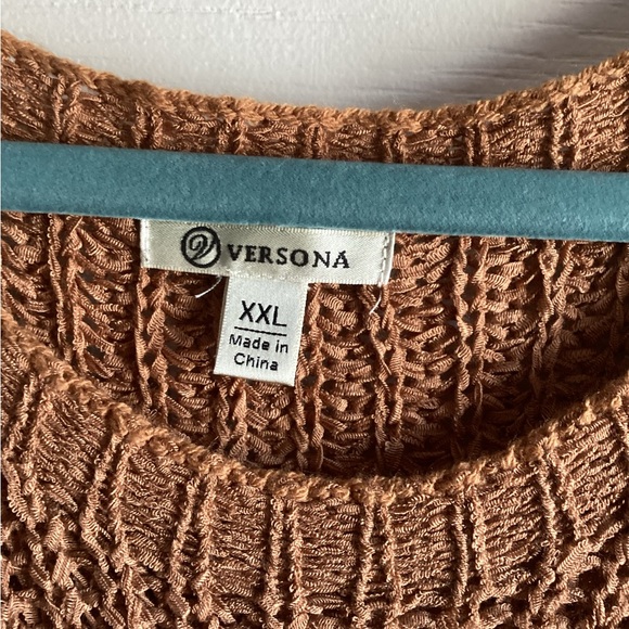Versona XXL sweater, boho, tassels at bottom - Picture 2 of 6